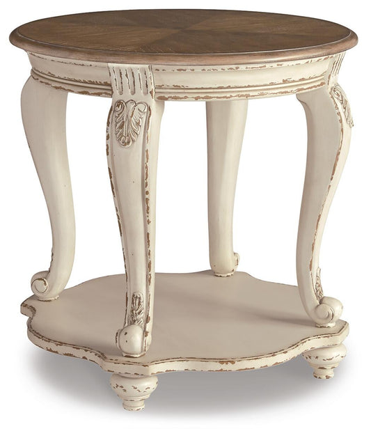Realyn Round End Table Signature Design by Ashley®