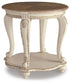 Realyn Round End Table Signature Design by Ashley®