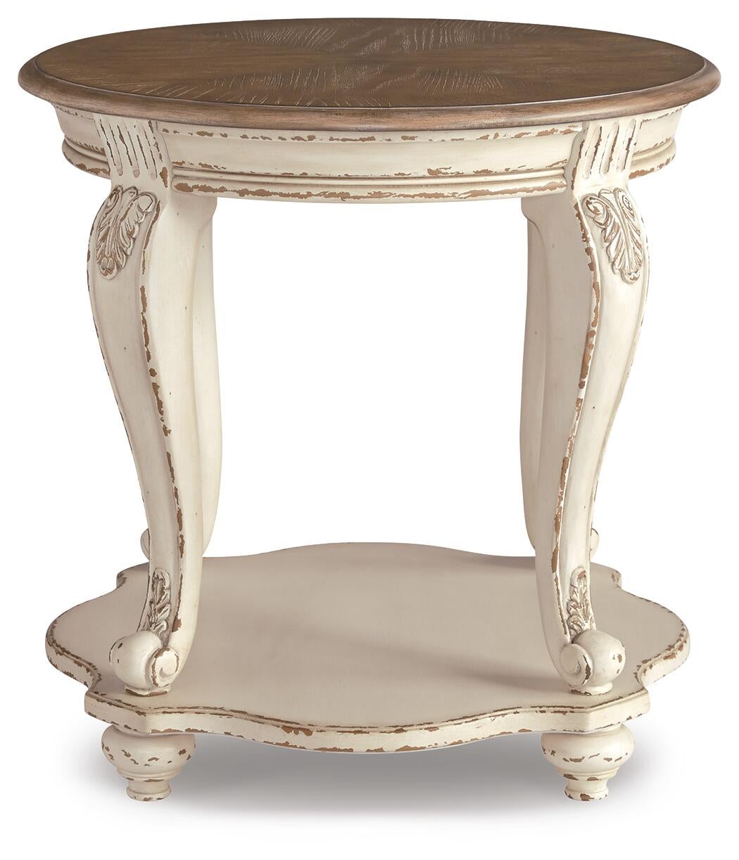 Realyn Round End Table Signature Design by Ashley®