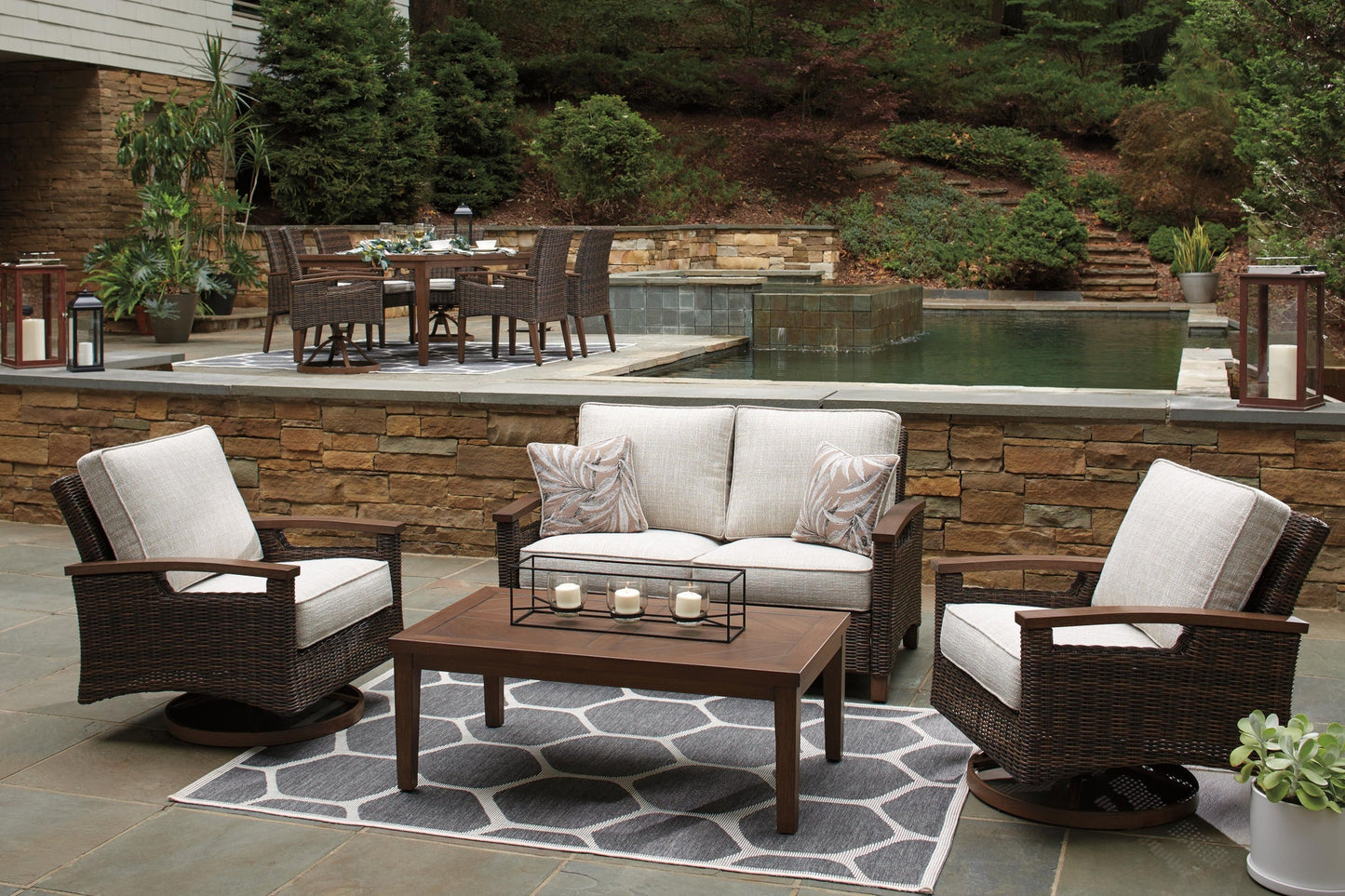Paradise Trail Loveseat w/Cushion Signature Design by Ashley®