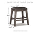 Caitbrook Upholstered Stool (2/CN) Signature Design by Ashley®
