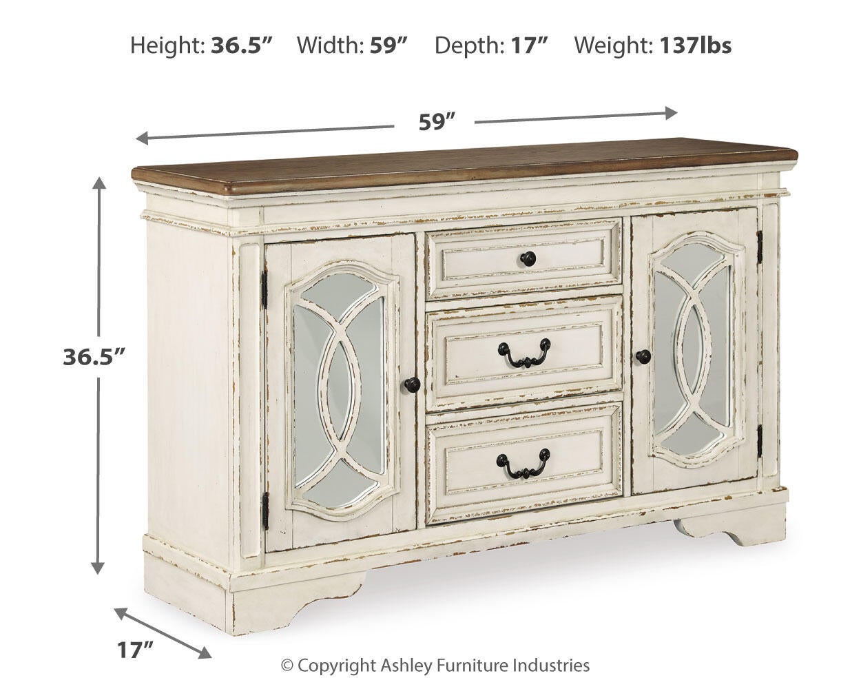 Realyn Dining Room Server Signature Design by Ashley®