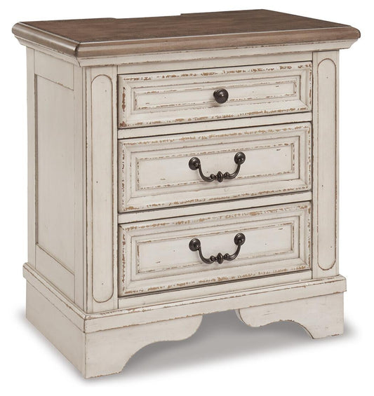 Realyn Three Drawer Night Stand Signature Design by Ashley®