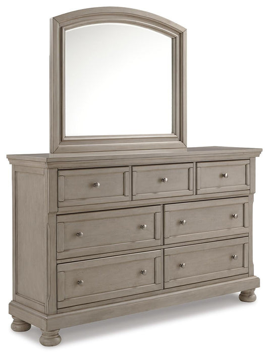 Lettner Dresser and Mirror Signature Design by Ashley®