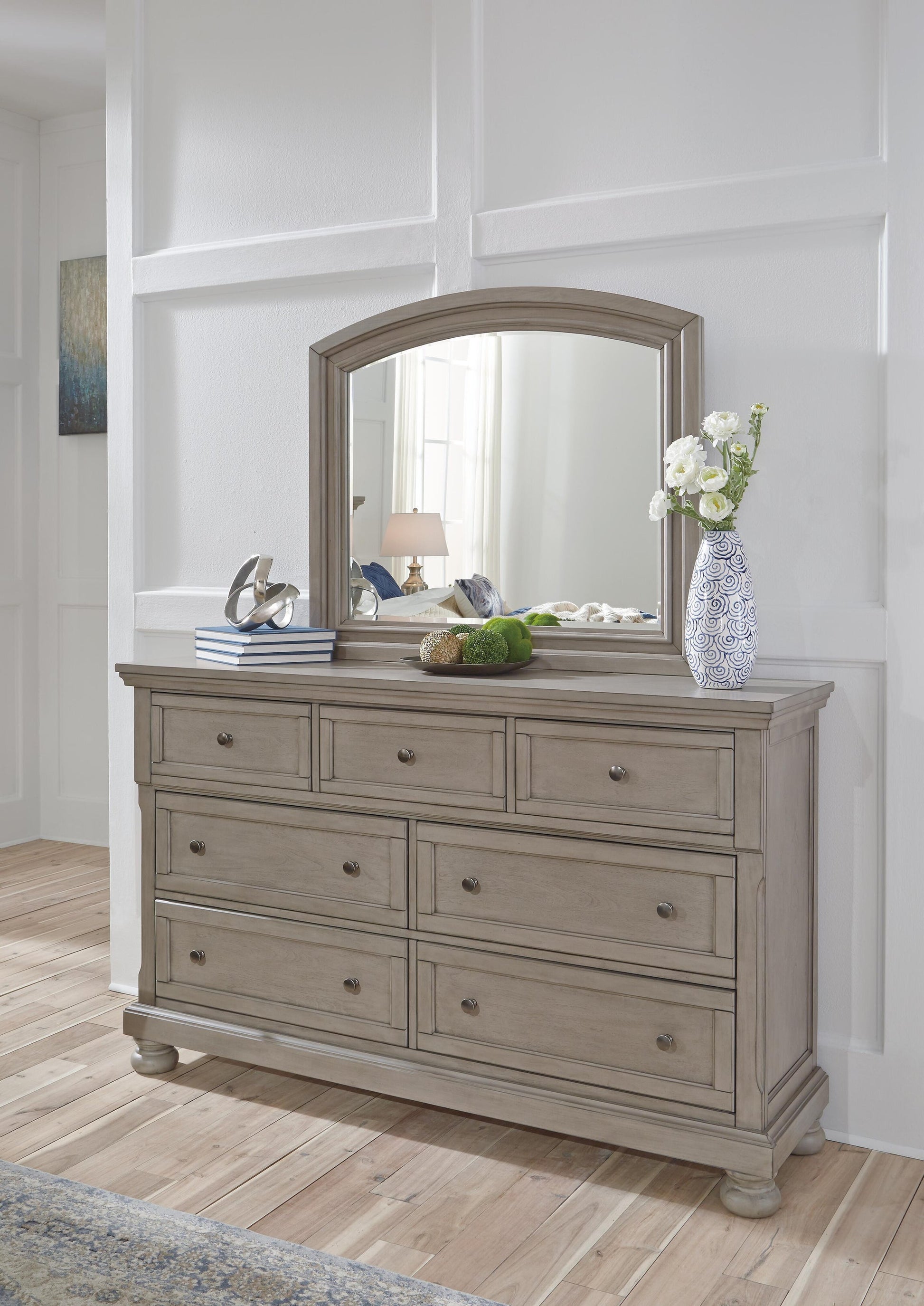 Lettner Dresser and Mirror Signature Design by Ashley®