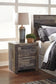 Derekson Two Drawer Night Stand Benchcraft®