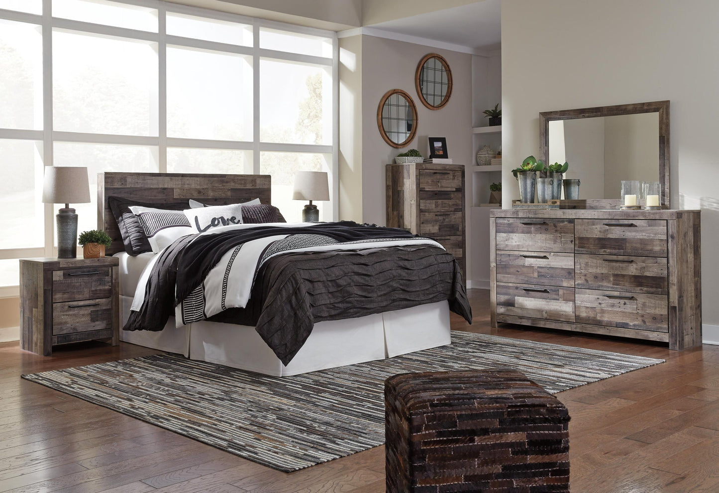 Derekson Two Drawer Night Stand Benchcraft®