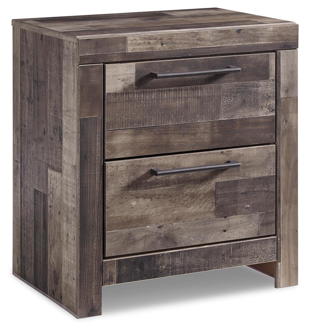 Derekson Two Drawer Night Stand Benchcraft®