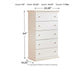 Bostwick Shoals Five Drawer Chest Signature Design by Ashley®