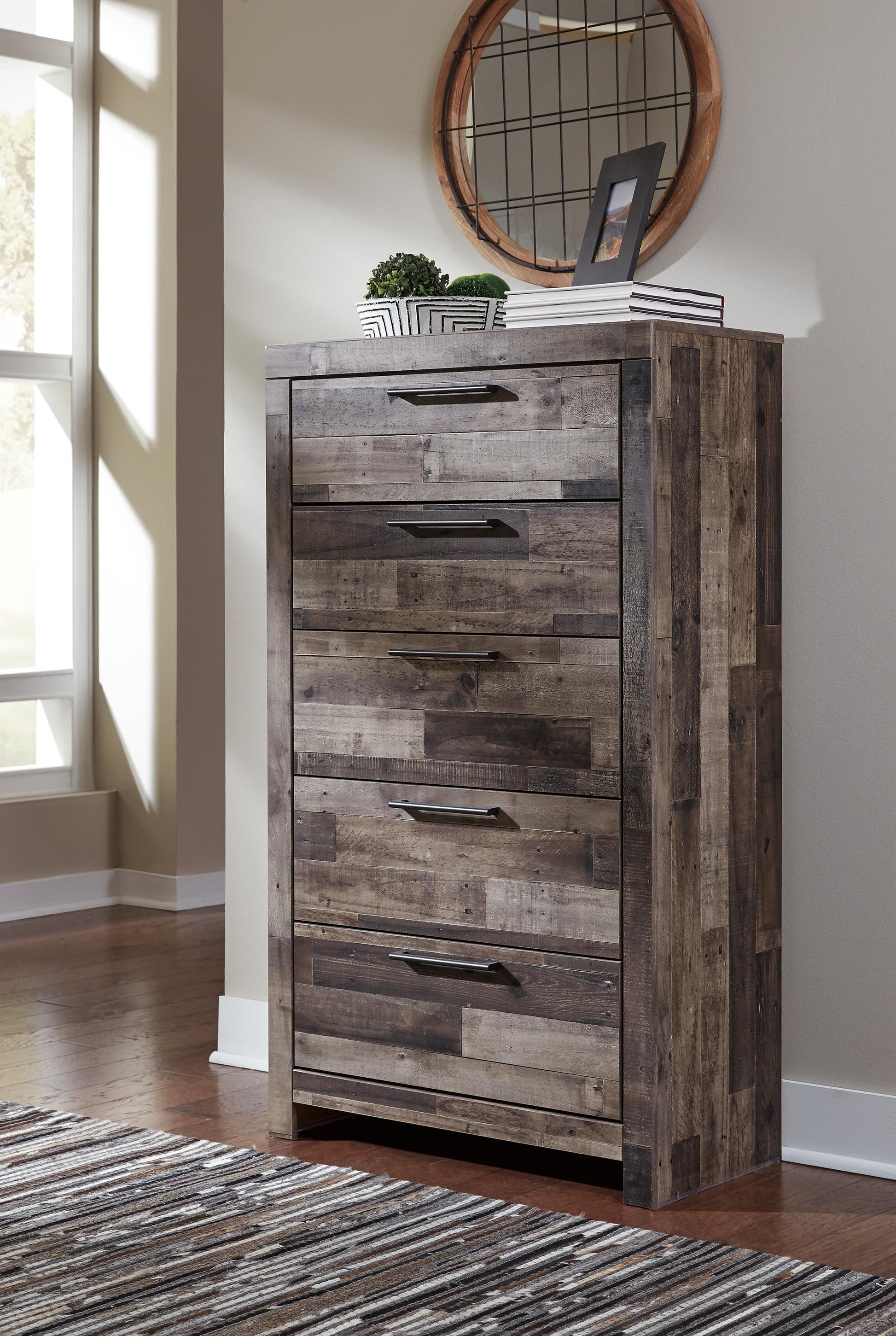Derekson Five Drawer Chest Benchcraft®