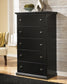 Maribel Five Drawer Chest Signature Design by Ashley®