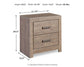 Culverbach Two Drawer Night Stand Signature Design by Ashley®