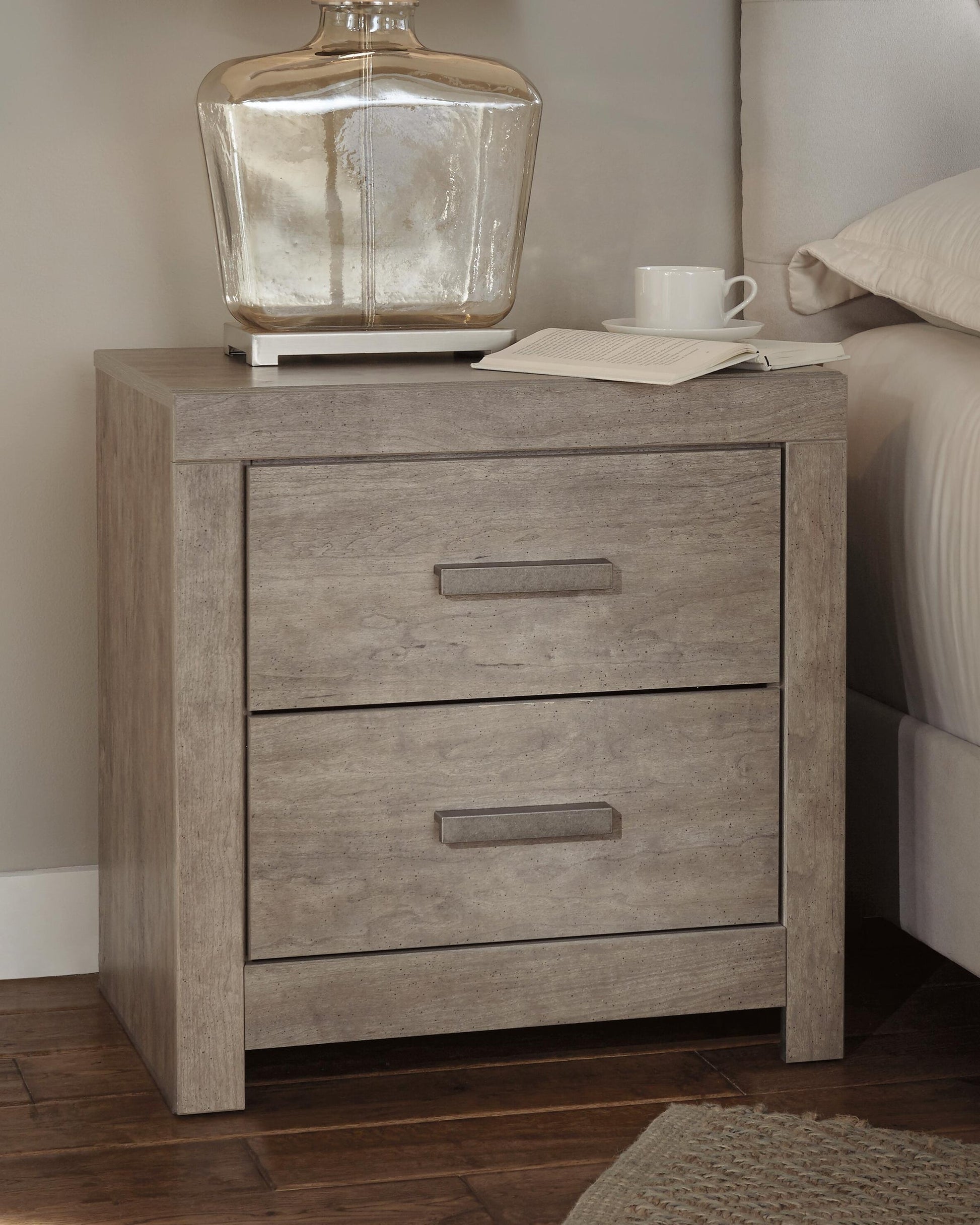 Culverbach Two Drawer Night Stand Signature Design by Ashley®
