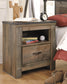 Trinell One Drawer Night Stand Signature Design by Ashley®
