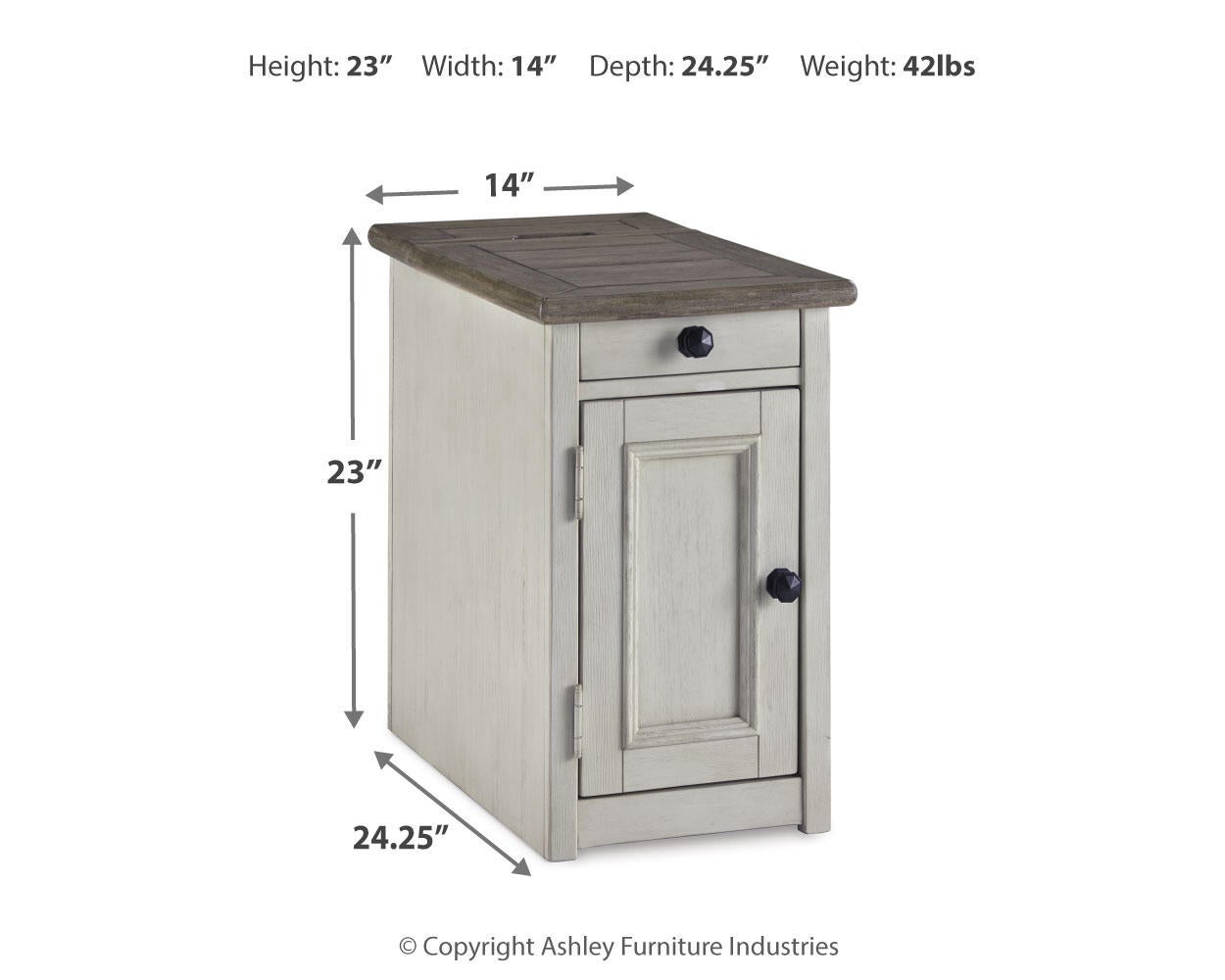 Bolanburg Chair Side End Table Signature Design by Ashley®
