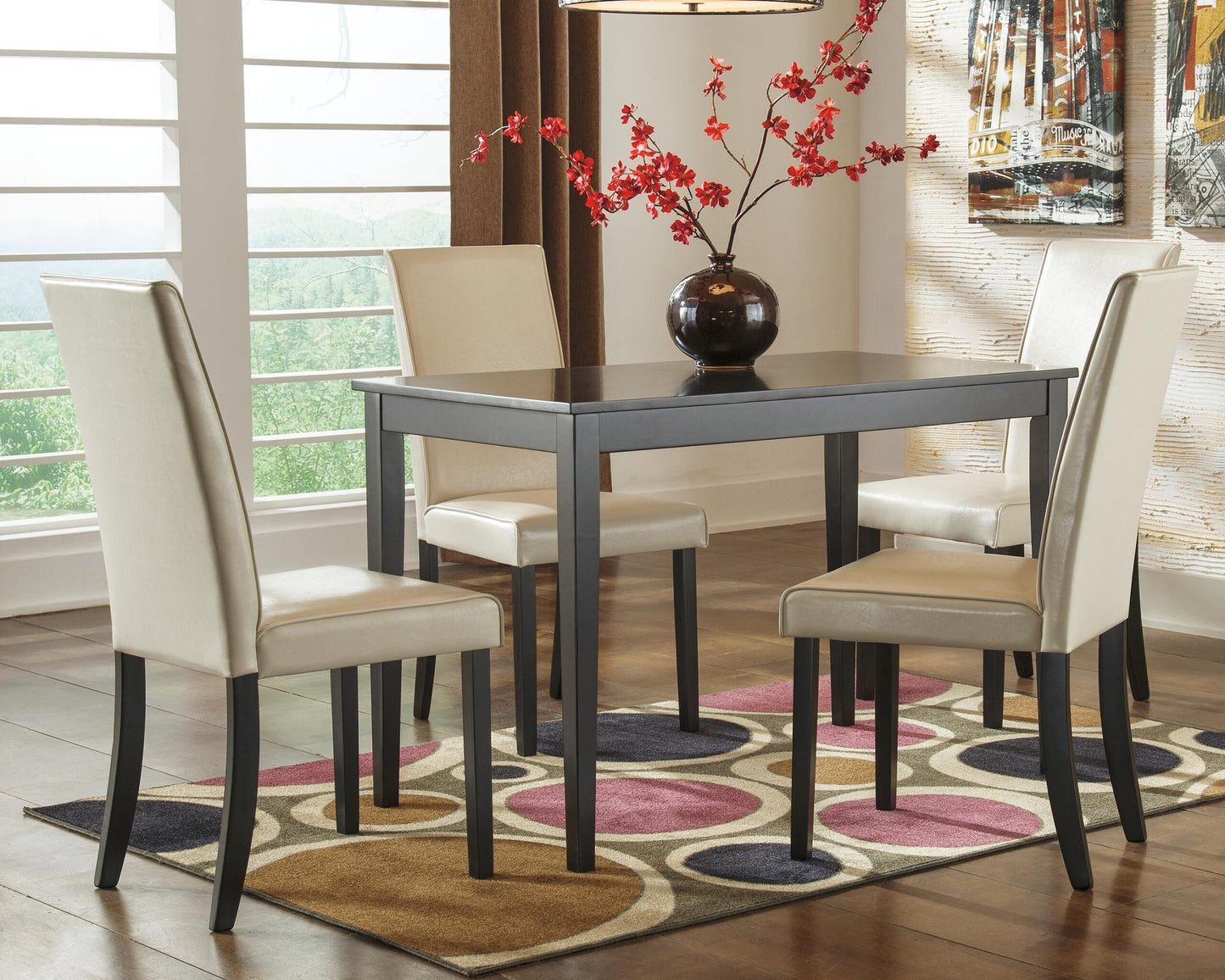 Kimonte Rectangular Dining Room Table Signature Design by Ashley®
