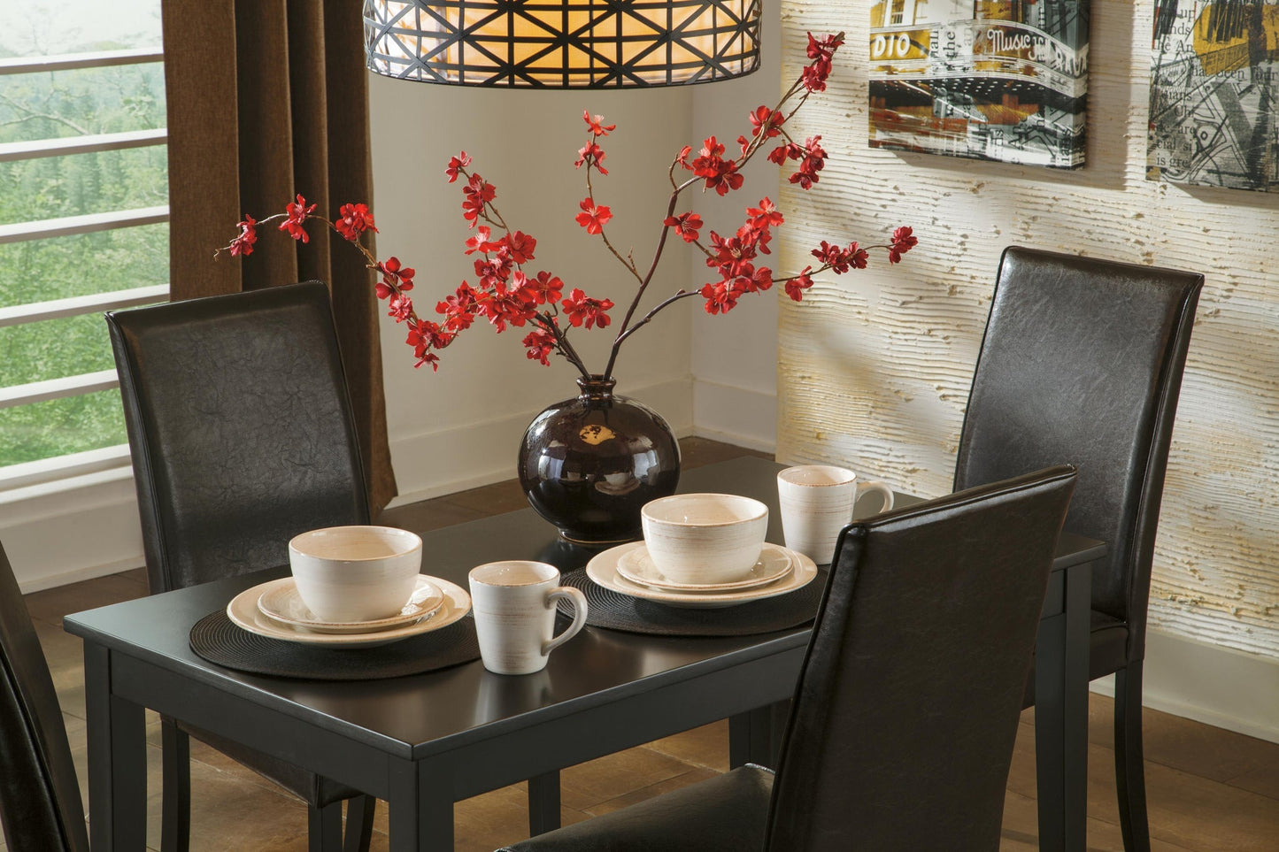 Kimonte Rectangular Dining Room Table Signature Design by Ashley®