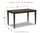 Kimonte Rectangular Dining Room Table Signature Design by Ashley®
