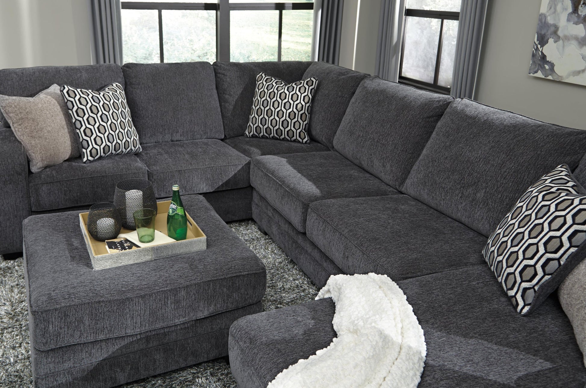 Tracling Oversized Accent Ottoman Benchcraft®