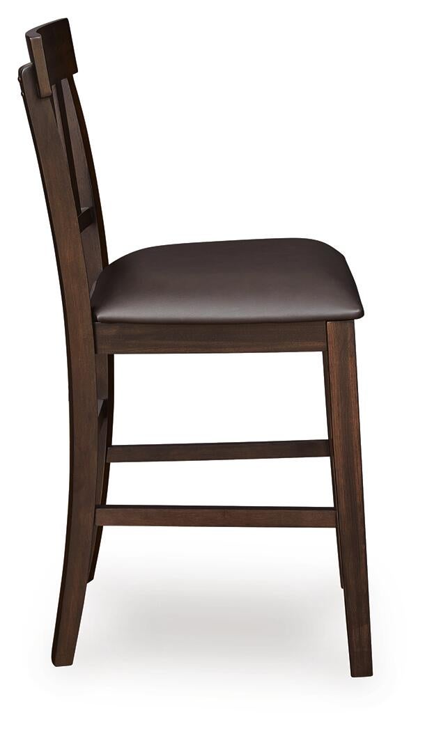 Haddigan Upholstered Barstool (2/CN) Signature Design by Ashley®
