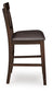 Haddigan Upholstered Barstool (2/CN) Signature Design by Ashley®