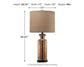 Laurentia Glass Table Lamp (1/CN) Signature Design by Ashley®