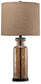 Laurentia Glass Table Lamp (1/CN) Signature Design by Ashley®