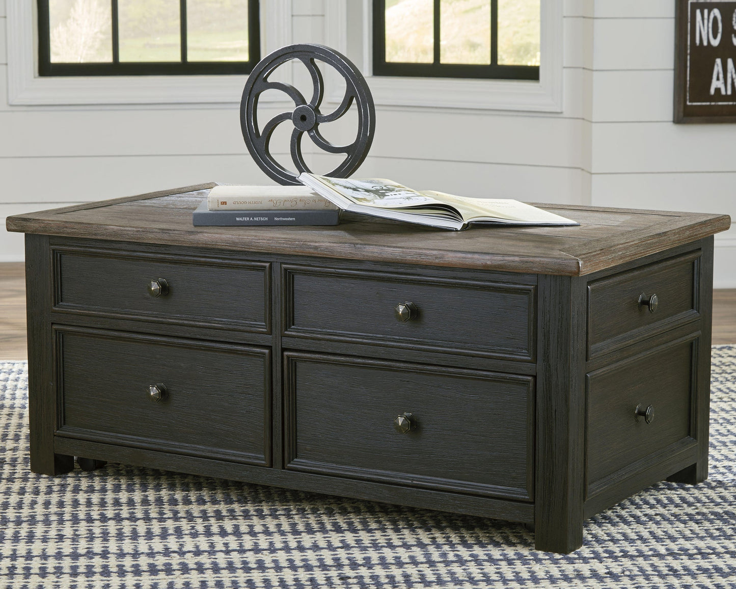 Tyler Creek Lift Top Cocktail Table Signature Design by Ashley®