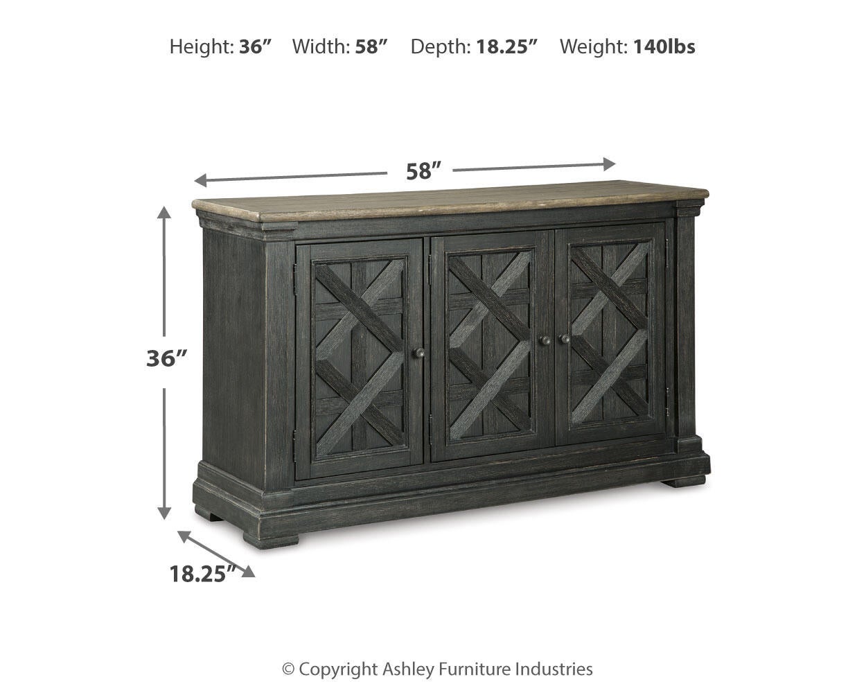 Tyler Creek Dining Room Server Signature Design by Ashley®