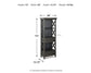 Tyler Creek Display Cabinet Signature Design by Ashley®