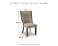 Tyler Creek Dining UPH Side Chair (2/CN) Signature Design by Ashley®