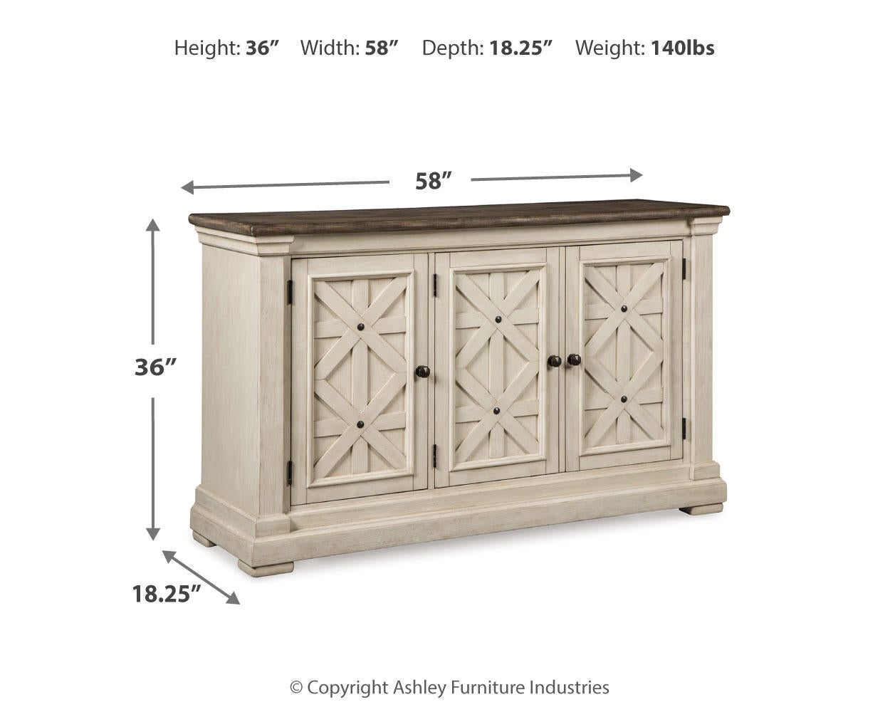 Bolanburg Dining Room Server Signature Design by Ashley®