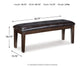 Haddigan Large UPH Dining Room Bench Signature Design by Ashley®