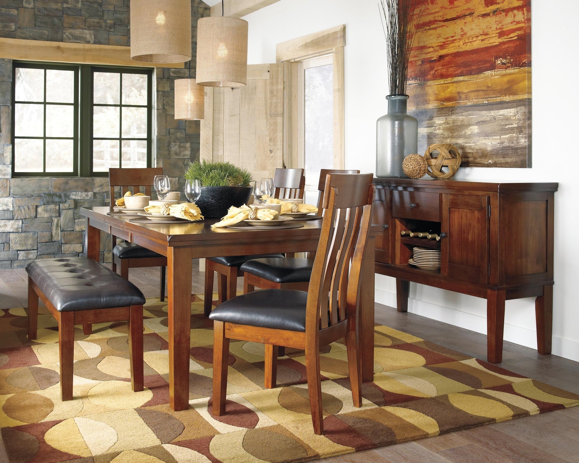 Ralene Large UPH Dining Room Bench Signature Design by Ashley®