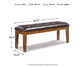 Ralene Large UPH Dining Room Bench Signature Design by Ashley®