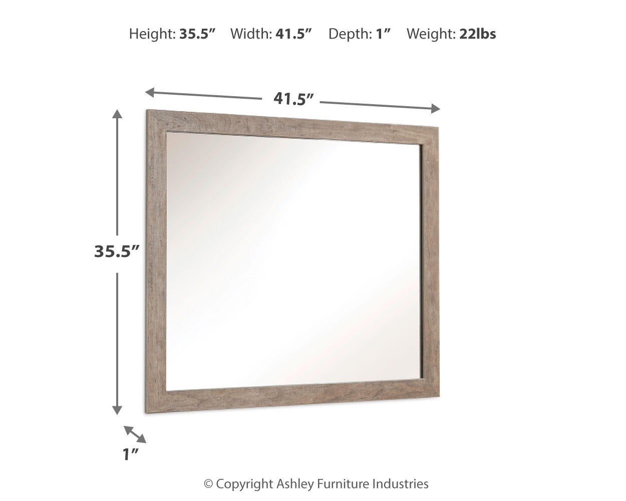 Culverbach Bedroom Mirror Signature Design by Ashley®