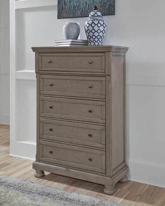 Lettner Five Drawer Chest Signature Design by Ashley®