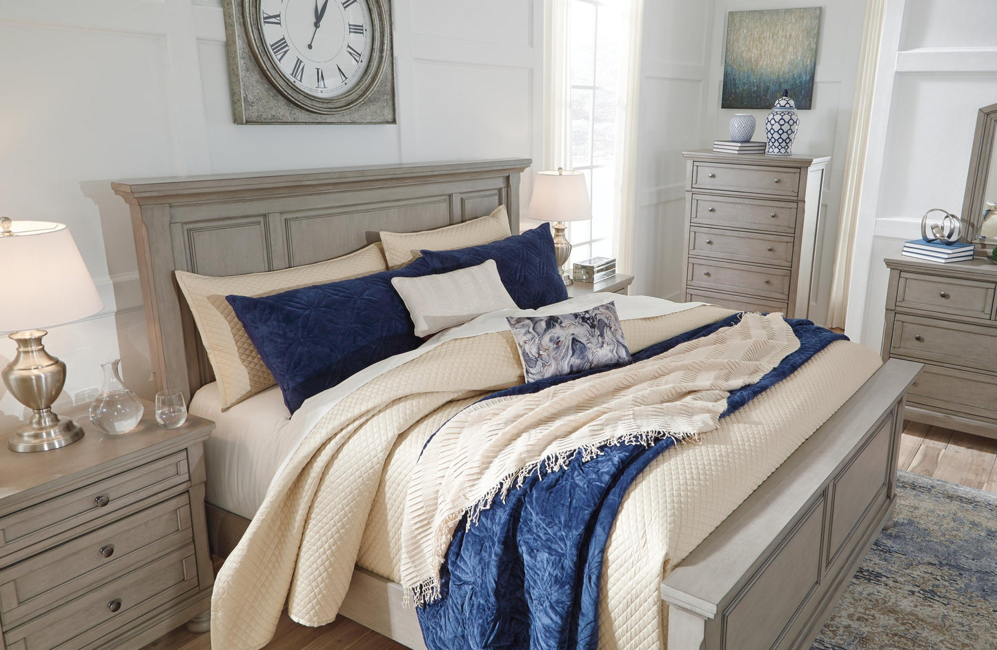 Lettner Five Drawer Chest Signature Design by Ashley®