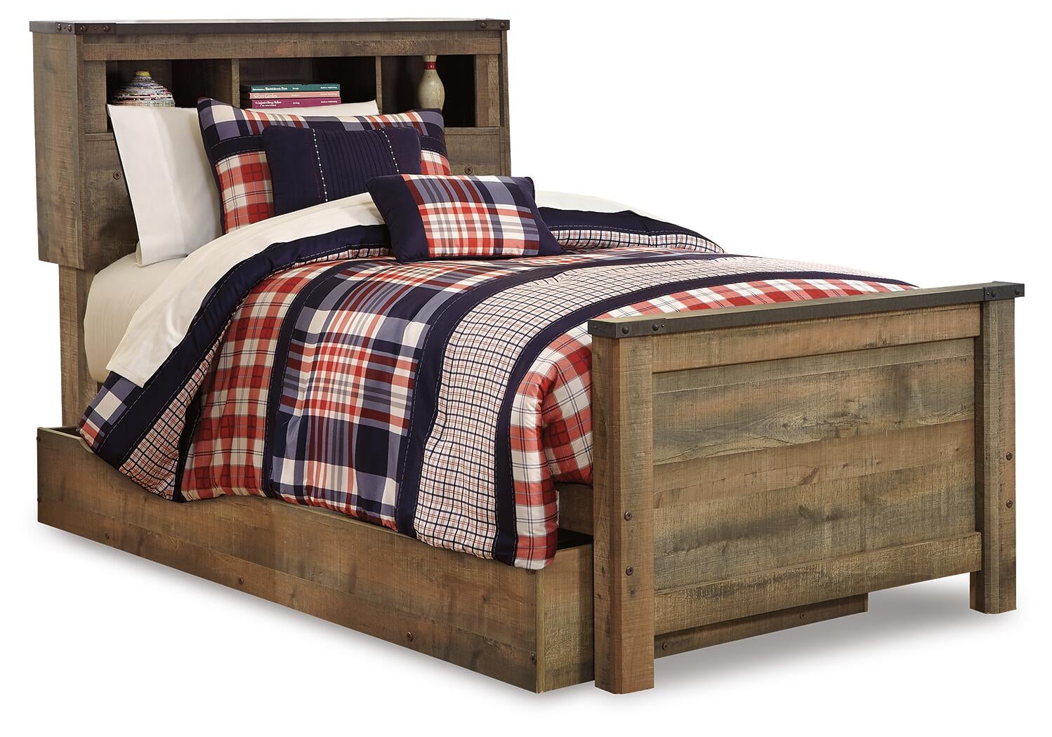 Trinell  Bookcase Bed With 1 Large Storage Drawer Signature Design by Ashley®