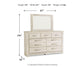Bellaby Dresser and Mirror Signature Design by Ashley®