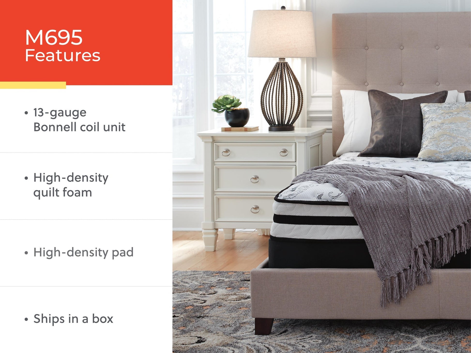 8 Inch Chime Innerspring  Mattress Sierra Sleep® by Ashley