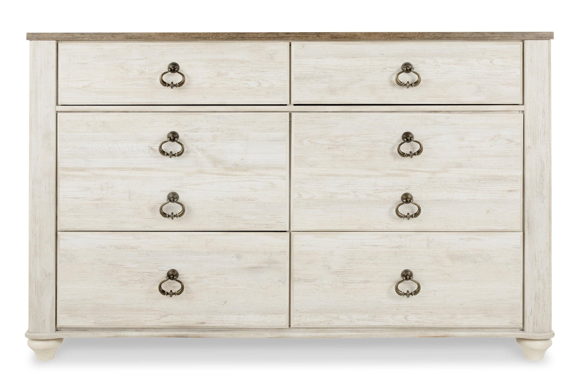 Willowton Six Drawer Dresser Signature Design by Ashley®