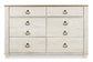 Willowton Six Drawer Dresser Signature Design by Ashley®