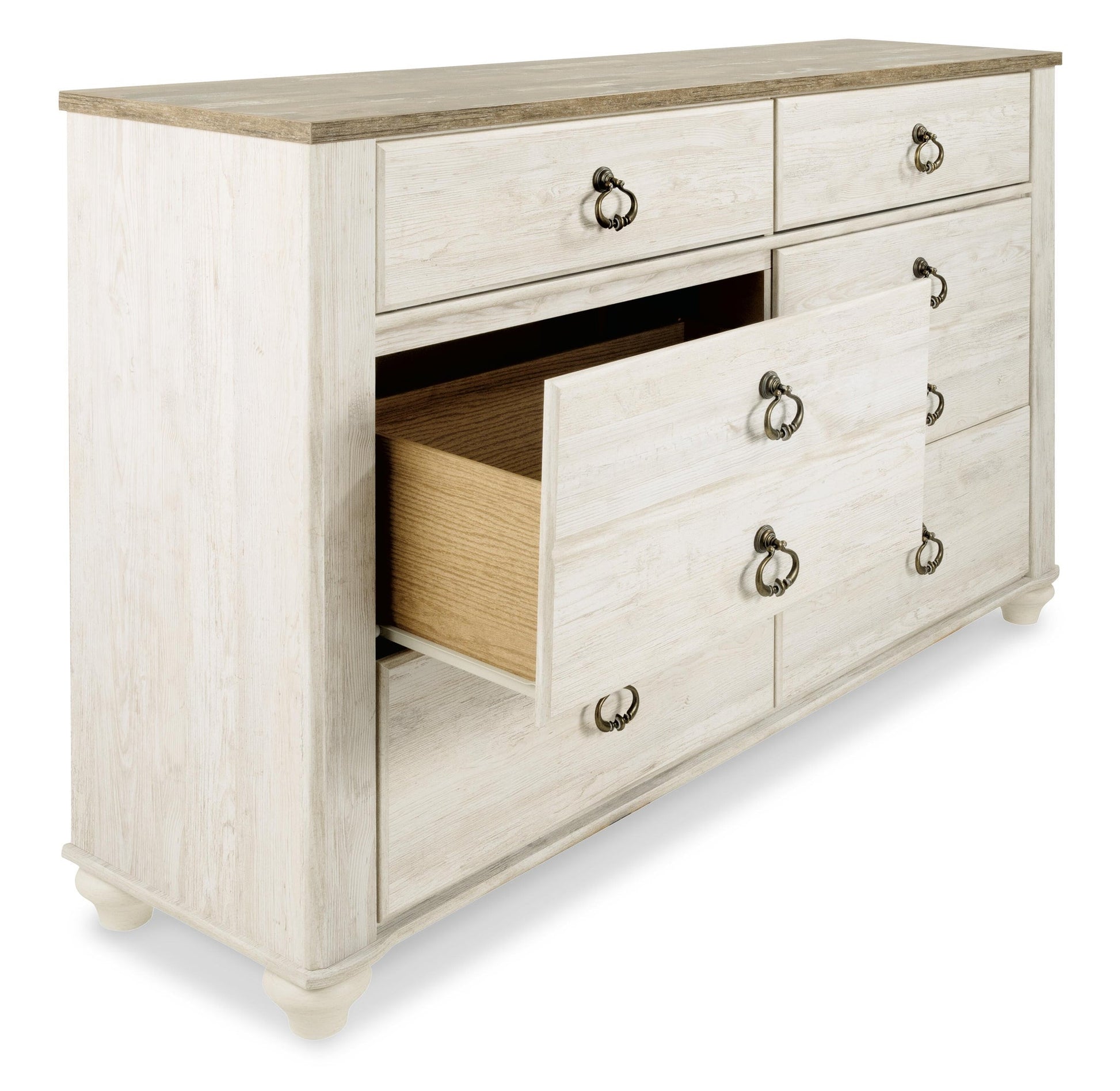 Willowton Six Drawer Dresser Signature Design by Ashley®