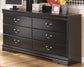 Huey Vineyard Six Drawer Dresser Signature Design by Ashley®