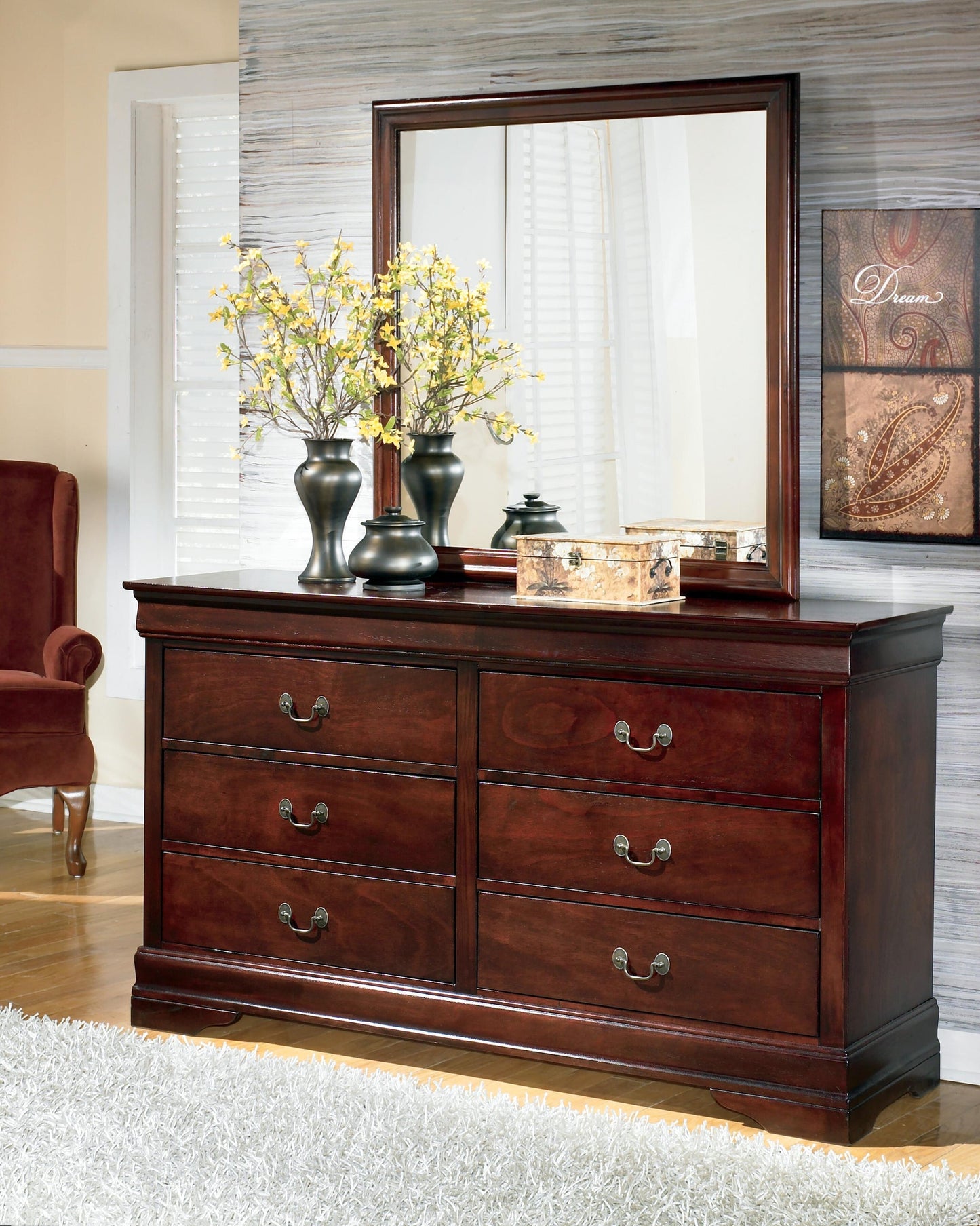 Alisdair Dresser and Mirror Signature Design by Ashley®
