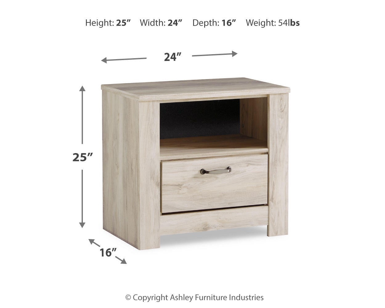 Bellaby One Drawer Night Stand Signature Design by Ashley®