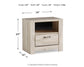 Bellaby One Drawer Night Stand Signature Design by Ashley®