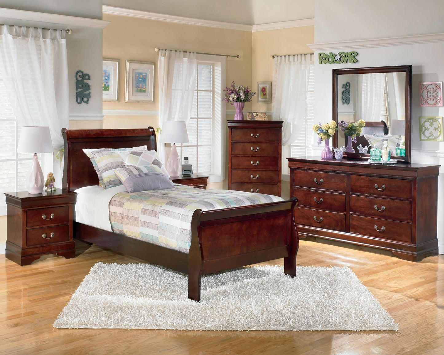 Alisdair Two Drawer Night Stand Signature Design by Ashley®