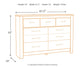 Bellaby Seven Drawer Dresser Signature Design by Ashley®